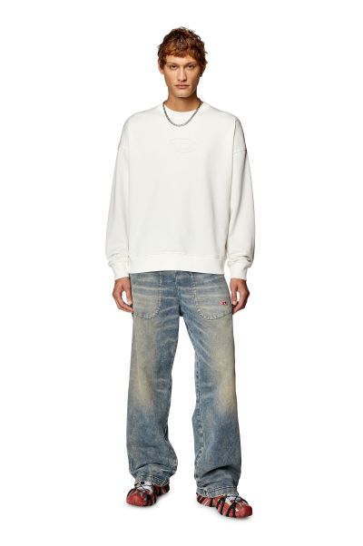Homme Sweats Blanc S-Roby-N1