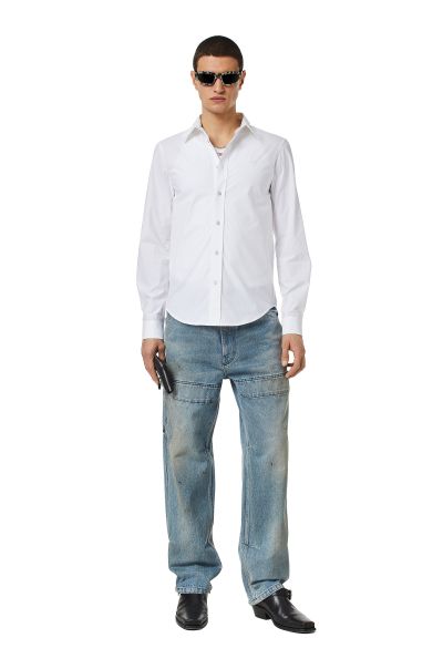 S-Ben-Cl Blanc Homme Chemises