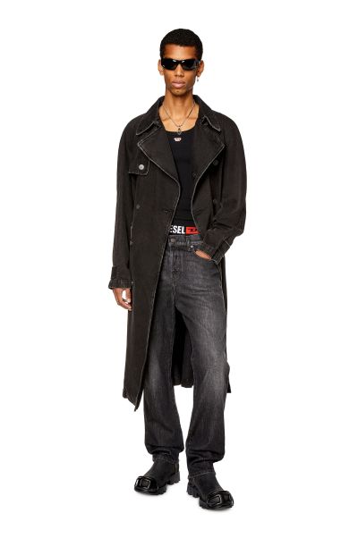 Homme Jeans Noir/Gris FoncÉ Straight Jeans 2020 D-Viker 09F75