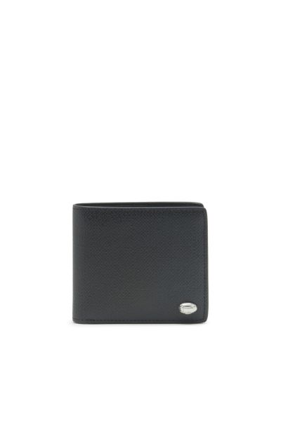 Noir Bi-Fold Coin S 3D Portefeuilles Homme