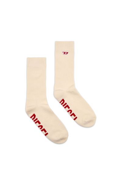 Homme Chaussettes Blanc Skm-Ray