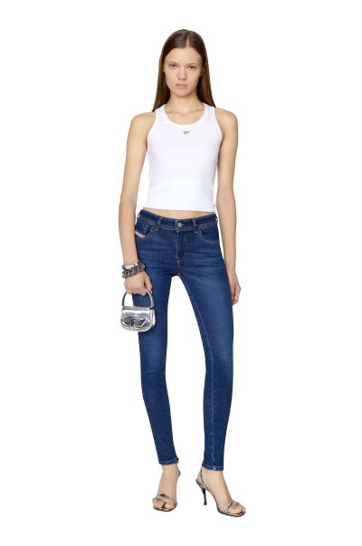 Jeans Femme Bleu FoncÉ Super Skinny Jeans 2018 Slandy-Low 09C19