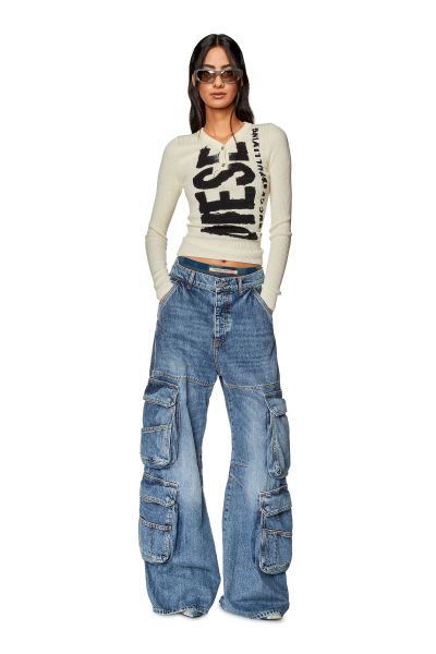 Femme Straight Jeans 1996 D-Sire 0Nlax Bleu Moyen Jeans