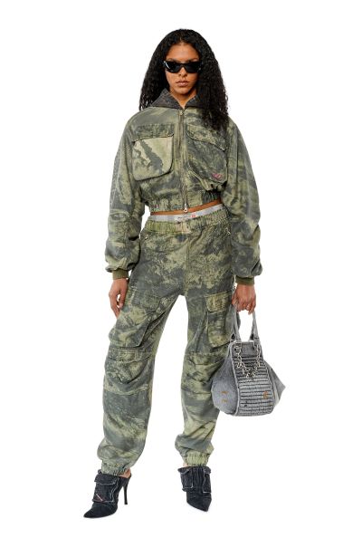 Femme P-Mirt-Cmf Vert Militaire Pantalons Et Shorts